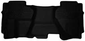 Chevrolet Silverado 1500 Floor Mats - Rear - Husky Liners - WeatherBeater - Black - `07-`13